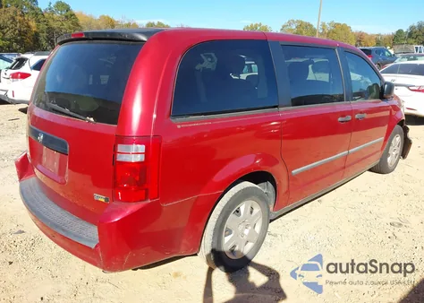 2008 Dodge Grand Caravan Se from USA, damaged, VIN 1D8HN44H88B163735